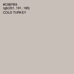 #C9BFB9 - Cold Turkey Color Image